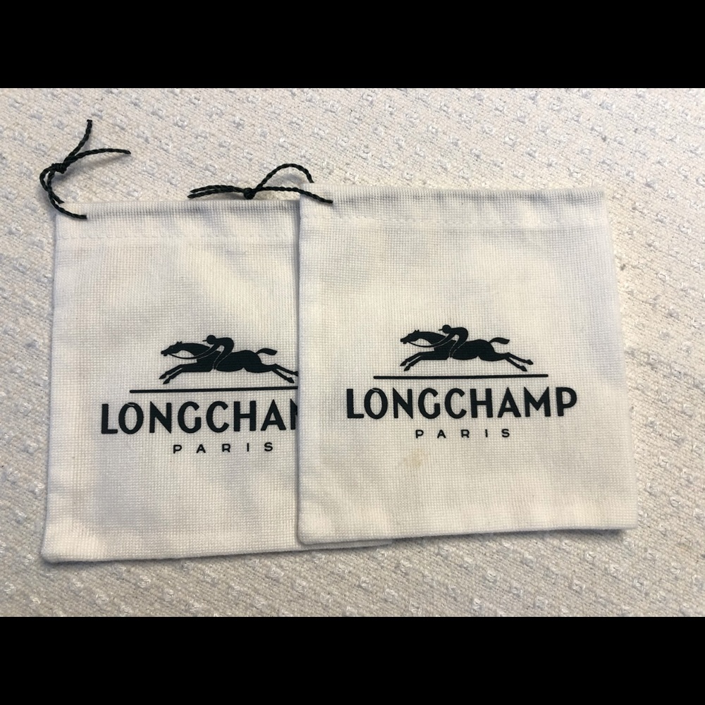 Two Longchamp Dust Bags